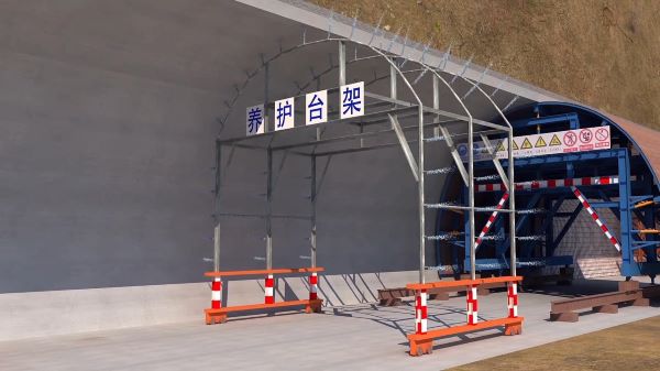 沧州隧道施工动画制作公司 - 隧道施工工艺和施工方法 - 隧道施工汇报动画视频 - bim 工程施工动画